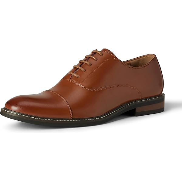 Amazon.com | Men's Classic Italy Modern Oxford Wingtip Captoe 2